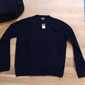 NWT Sid Mashburn crew neck sweater large